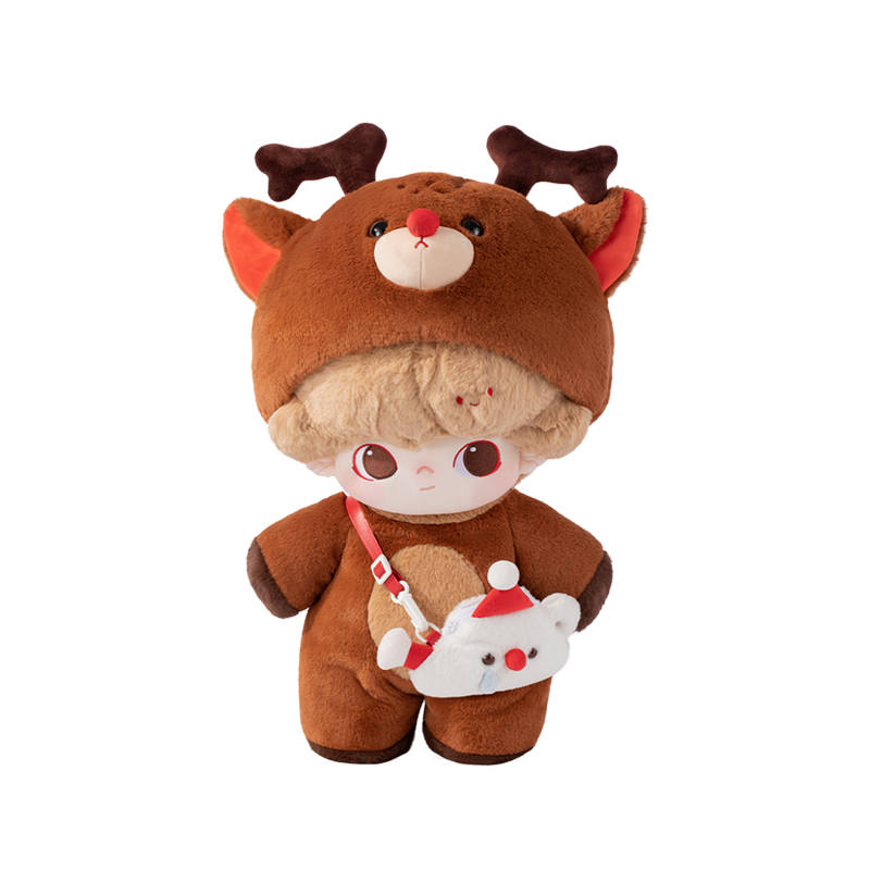 POP MART POP MART Dimoo Snowman's Letter Collection, Cotton Dolls Cute Dolls 40cm