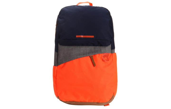 Adidas Adidas Zip Closure Polyester Laptop Bag Backpack Regular Men's Navy Blue & Multicolor