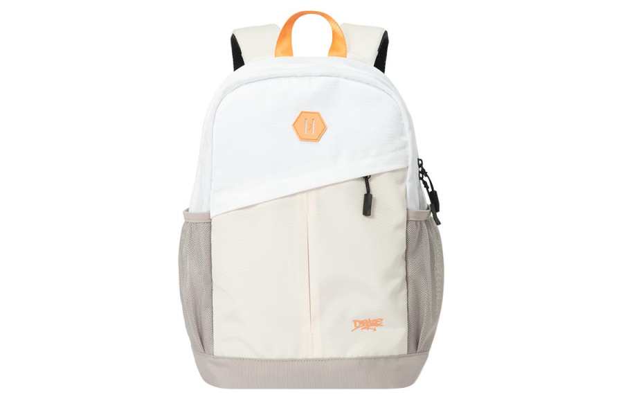 361° 361° Fabric Backpack Regular Unisex White & Khaki