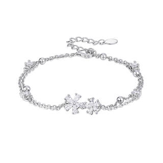 KADER 925 Sterling Silver Bracelets Women's Silver, Goddess Exclusive Box