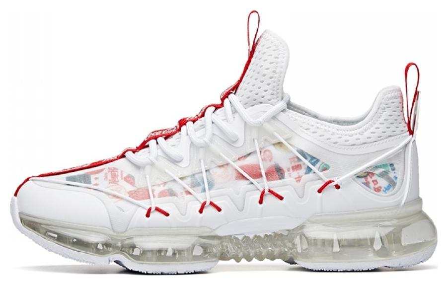 ANTA Coca Cola x Anta Low top Running Shoes Men's White Red