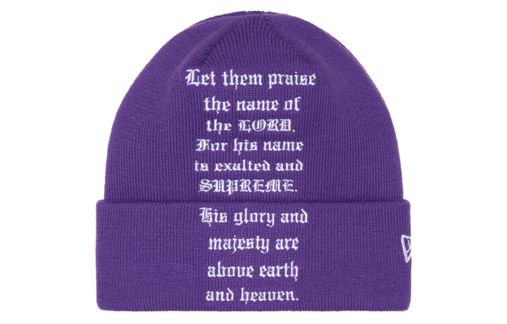 Supreme Supreme New Era Psalm Beanie