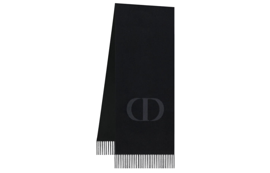DIOR DIOR Knit Scarves Women's Black
