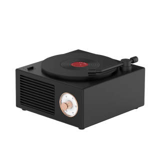 CHIELYUAL Speakers Vintage CD Player Bluetooth Connection