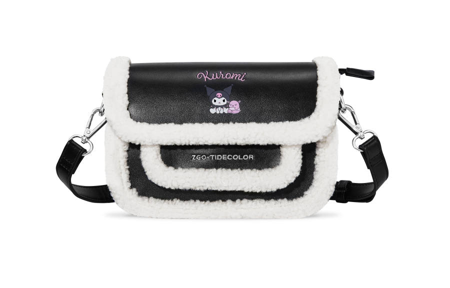 Zgo Sanrio X Zgo Kuromi Crossbody Bags Black