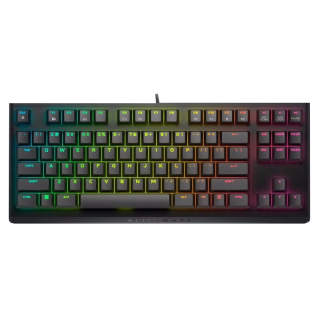 ALIENWARE AW420K Gaming Esports, Cherry Red Switch 87 Keys RGB Full Keyless Repeat Wired Mechanical Keyboard