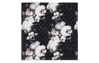 Alexander McQueen Floral Print Scarf