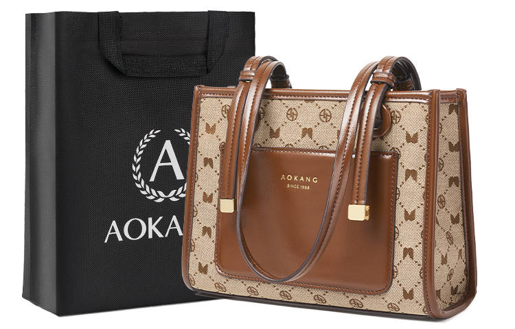 AOKANG AOKANG Shoulder Bags Ebony Coffee
