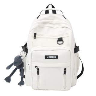 BALANG Nylon Backpack Regular Unisex White/Red/Purple/Black/Khaki