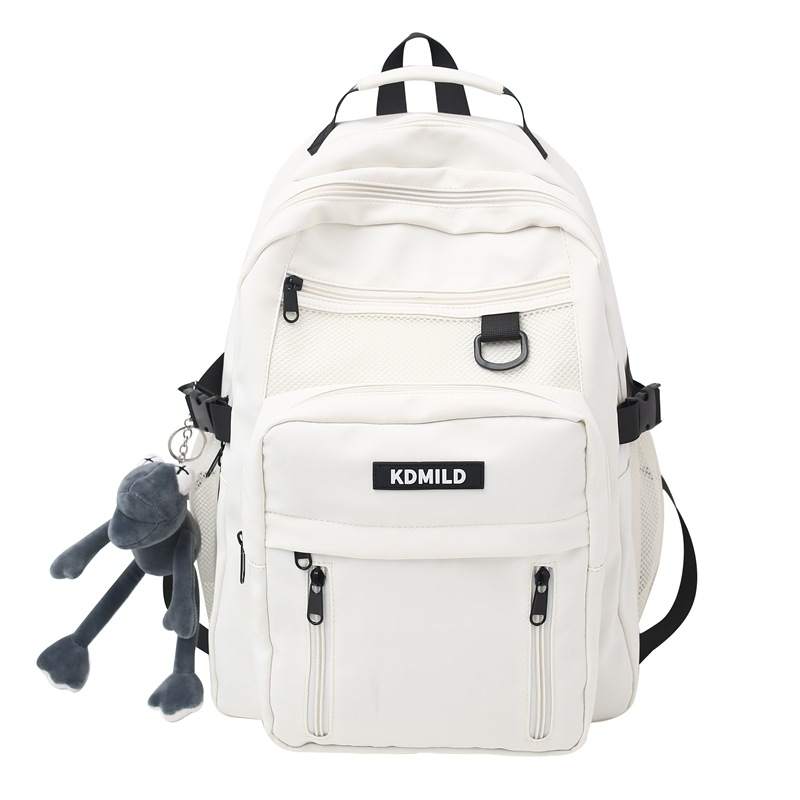 BALANG BALANG Nylon Backpack Regular Unisex White/Red/Purple/Black/Khaki