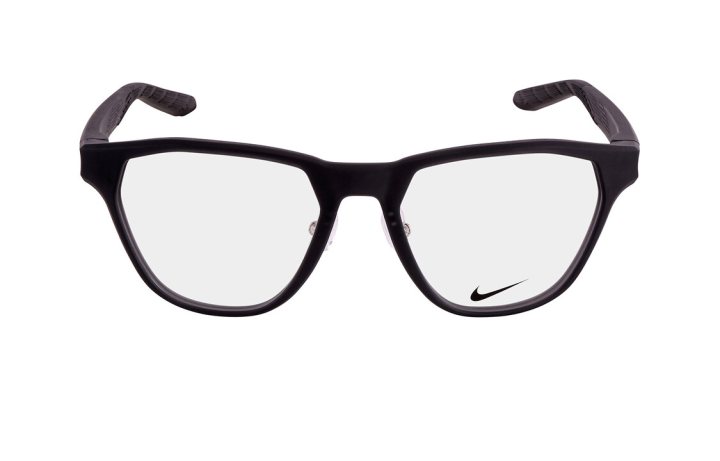 Nike Nike Plastic Irregular Shape Eyeglass Frames Unisex Black