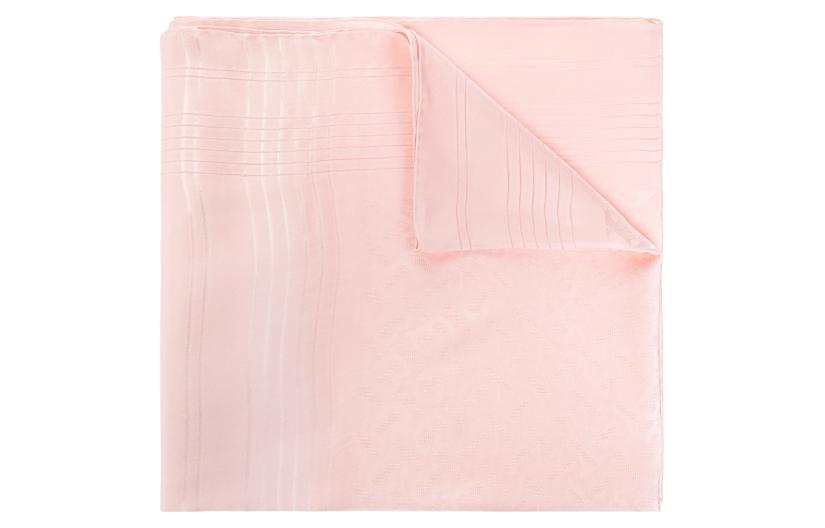 Burberry Silk Scarves Women's Pink