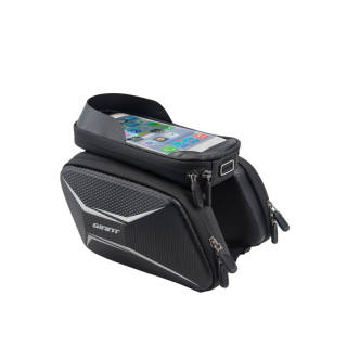 GIANT Bike Bags Front Beam Bag Unisex Pu 21.5x16.5x17cm Black