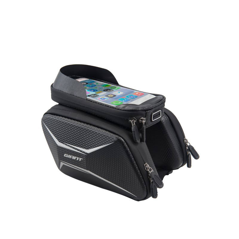 GIANT Bike Bags Front Beam Bag Unisex Pu 21.5x16.5x17cm Black