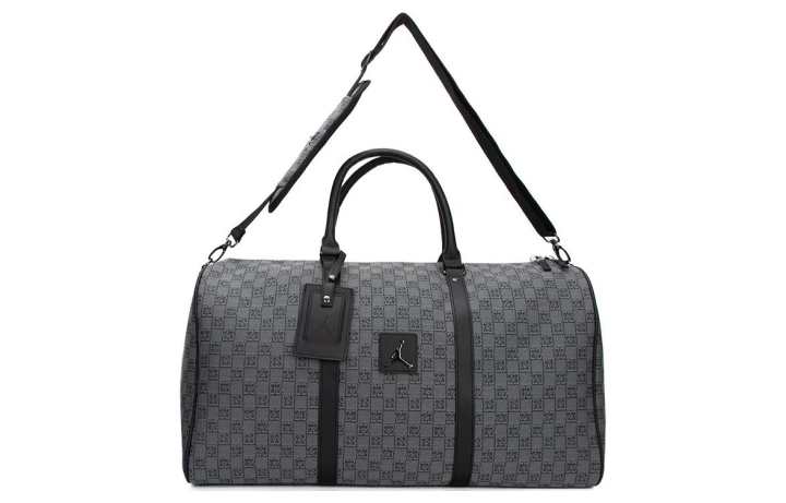 Jordan Jordan Polyester One Shoulder Crossbody Travel Bag Regular Unisex Black