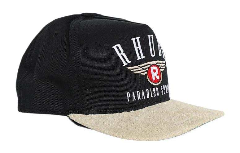 Rick Owens DRKSHDW Cotton, Suede Baseball Caps Men's Black