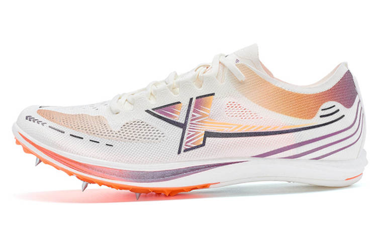 XTEP Low top Running Shoes Men's Sail White/Butterfly Purple