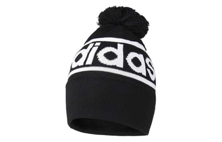 Adidas Adidas Polyester, Polyamide, Elastane Beanies Unisex Black