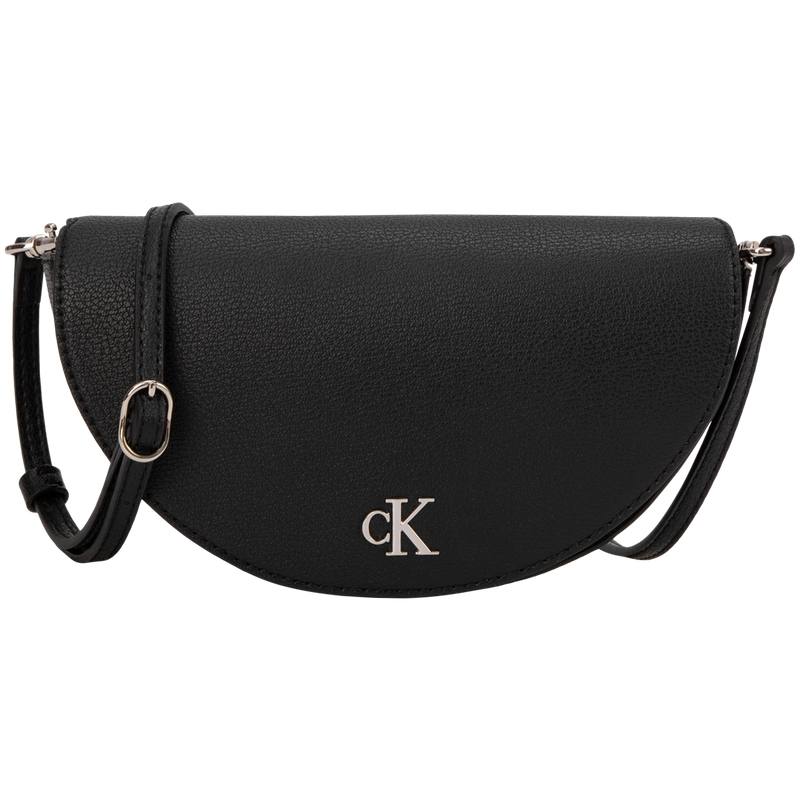 CALVIN KLEIN Synthetic Material Crossbody Bags Regular Women's Space Black