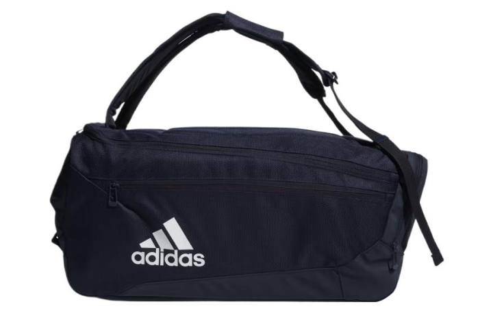 Adidas Adidas Zip Closure Recycled Polyester Handbag Unisex Legend Ink
