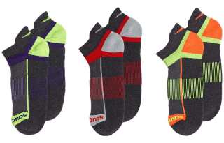 Saucony Inferno No Show Tab 3 Pack Socks Ankle Socks Men's 3 Pack
