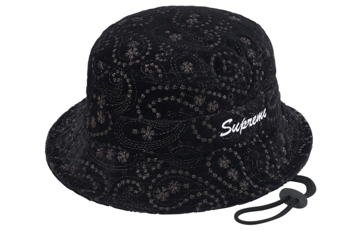 Supreme Supreme Velvet Paisley Boonie