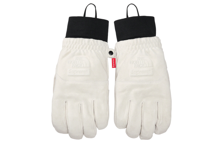 Supreme Supreme Suede Gloves Unisex White