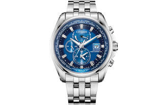 CITIZEN Sky Eagle Collection 200m Waterproof Light Powered Quartz Movement Stainless Steel Strap
