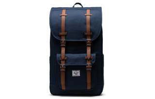 Herschel Little America Recycled Material Backpack Unisex Blue