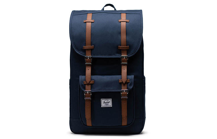 Herschel Little America Recycled Material Backpack Unisex Blue