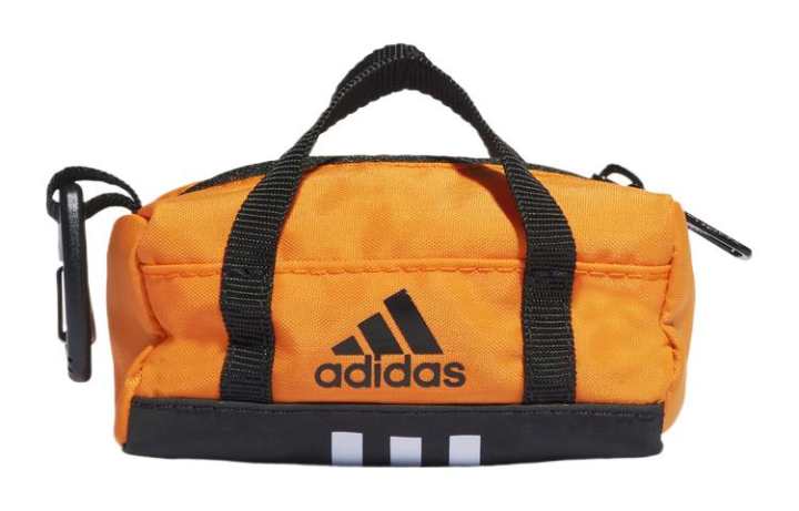 Adidas Adidas Polyamide Key Pouch Mini Unisex Orange Yellow/Black
