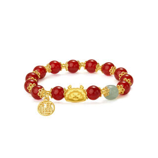 AGOVSKI Agate Jade Bracelets Unisex
