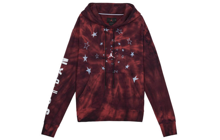 Jordan Jordan Casual Sports Fleece Lined Long Sleeved Sweatshirt Men's Gym Red