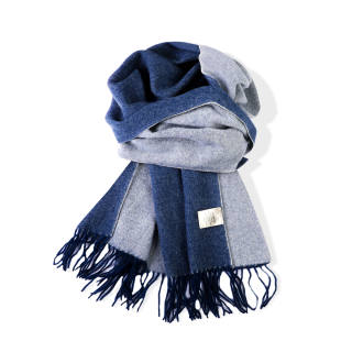 ACUC 100% Pure Wool Knit Scarves Unisex