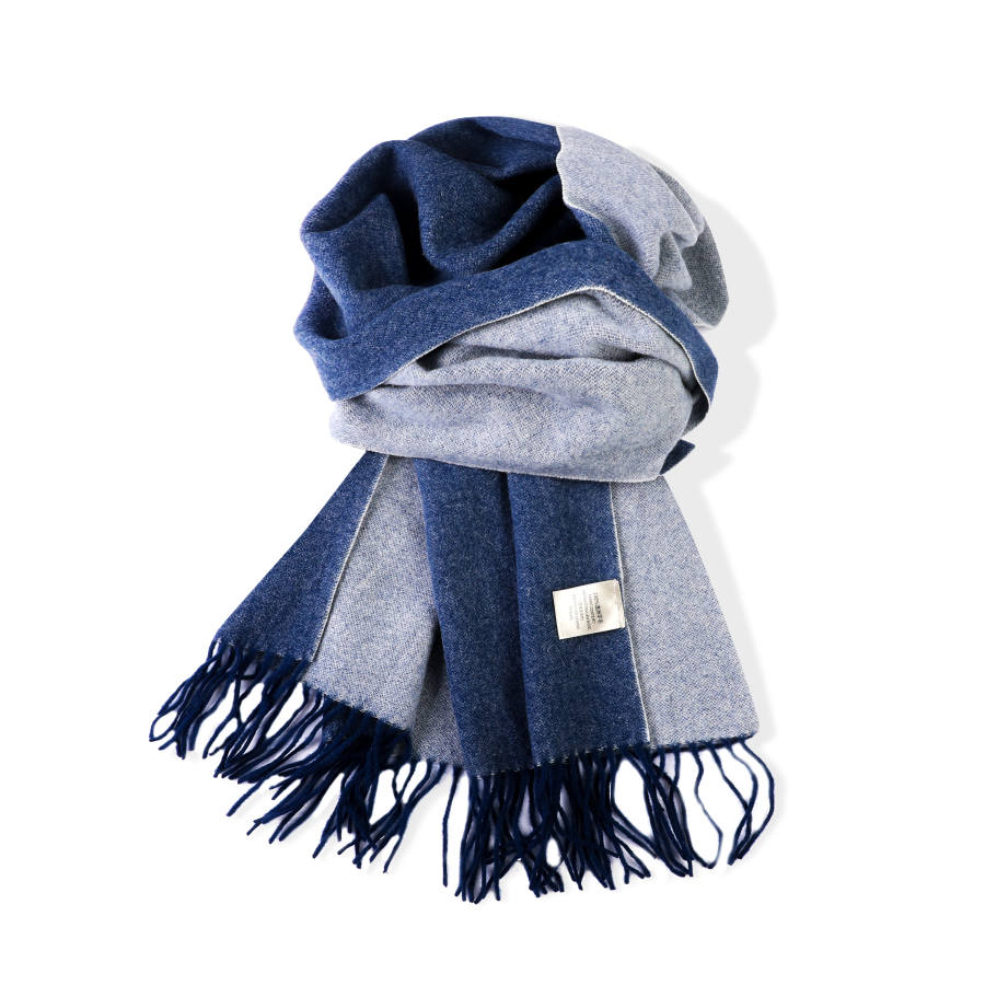 ACUC 100% Pure Wool Knit Scarves Unisex