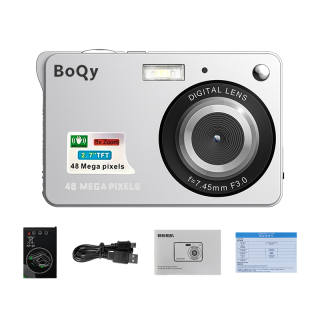 BOQY CDF3 Entry Level Campus VLOG Digital Camera For Students 48MP Photography Videography Integrated