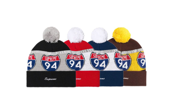 Supreme Supreme Interstate Reflective Beanie