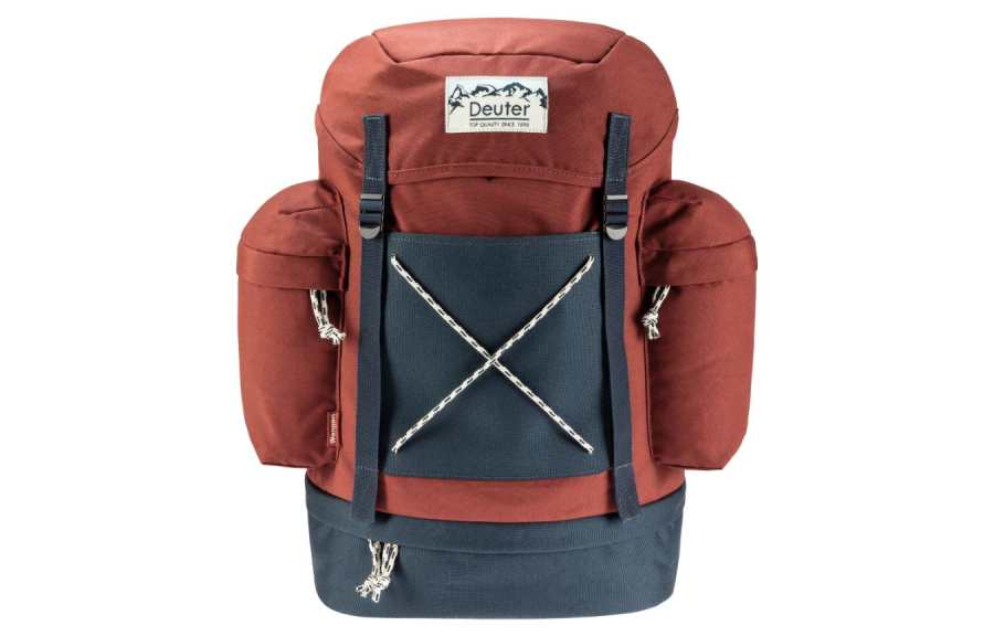 DEUTER 25L Outdoor Bags Recycled Polyester Sequoia/Indigo/Corn Unisex