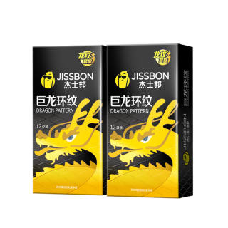 Jissbon Giant Dragon Vein Condom Byt Sexual Wellness Extra Thin