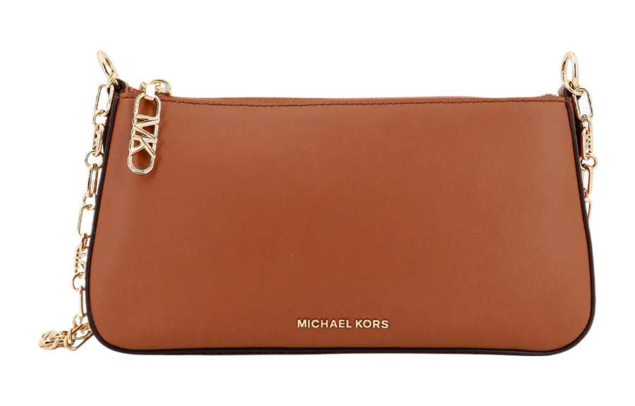 MICHAEL KORS Leather Shoulder Bag Women's Brown