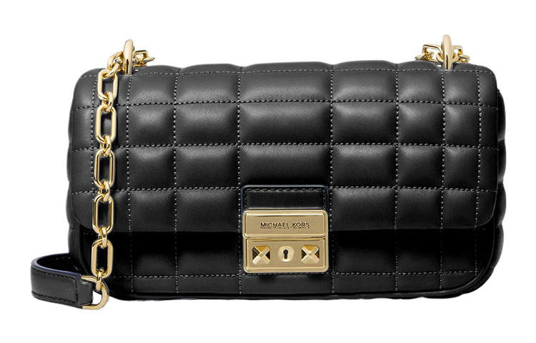 MICHAEL KORS Tribeca Small Quilted Leather Shoulder Bag