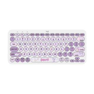 Logitech K380 Kuromi Collaboration, Skateboard Wireless Bluetooth Keyboard