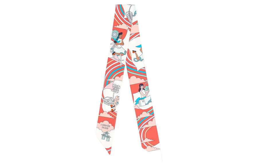 HERMES HERMES Scarves Women's Garnet Red