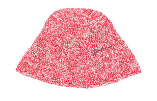 Ganni knitted bucket hat
