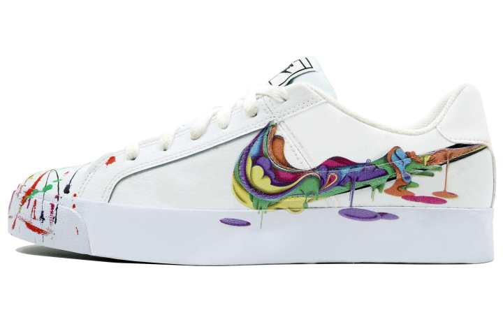 Nike Nike Court Royale AC Slip Resistant Abrasion Resistant Low top Skateboard Shoes Unisex White