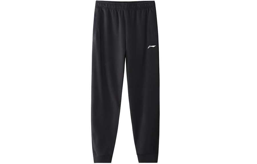 Li-Ning Li Ning Knitted Sweatpants Men's Black