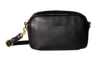 UGG Soft Genuine Leather Small Square Bag, Shoulder Bag, Crossbody Bag Women's Black