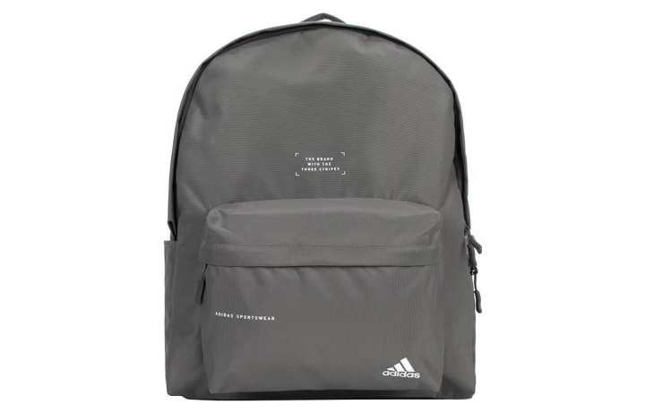 Adidas Adidas Fabric Backpack Regular Unisex Gray