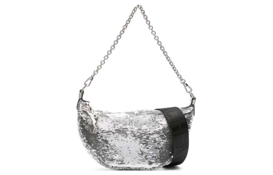 LONGCHAMP LONGCHAMP Small Smile Sequin-design Crossbody Bag