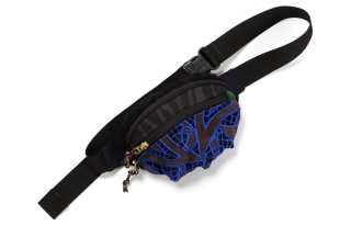 Sacai Cotton Fanny Pack, Shoulder Bag Mini Women's Brown